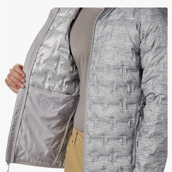 Columbia Mens Delta Ridge Down Jacket - Picture 3 of 8
